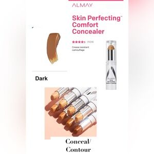 ALMAY Skin Perfecting Comfort Concealer/Contour •Dark 5/$25